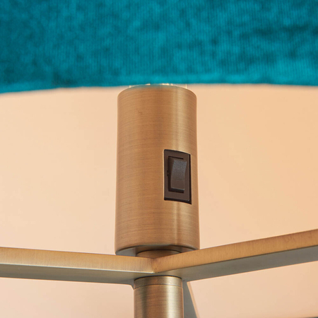 Endon Lighting Lampa podłogowa 95838 mosiądz