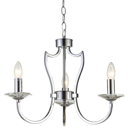 Cosmo Light Lampa wisząca RIGA P03755CH