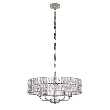 Lampa wisząca Endon Lighting Clifton 104467 nikiel