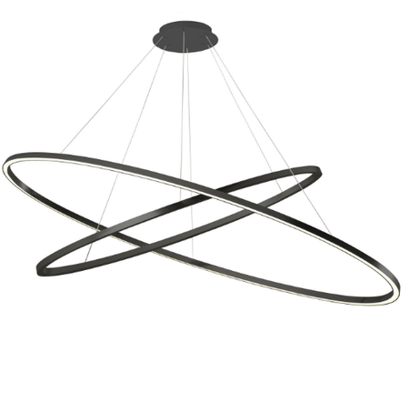 Lampa wisząca Nemo ELPLNW5A Ellisse Double Mega