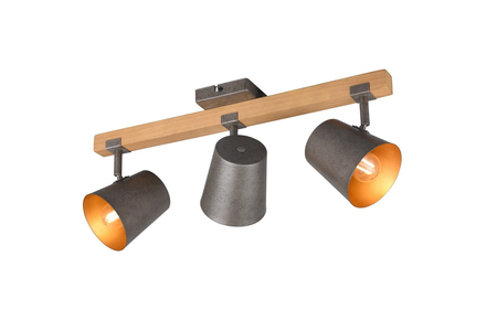 Lampa sufitowa Trio 801900367 srebrny