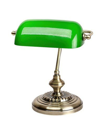 Lampa stołowa Rabalux Bank 4038 brąz