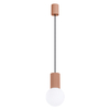 Sollux Lighting Lampa wisząca HALO 1 mocca SL.1734