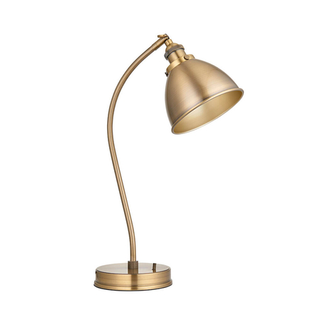 Lampa stołowa Endon Lighting Franklin 98747 mosiądz