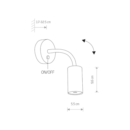 Kinkiet Nowodvorski 9067 Eye Flex Brass S