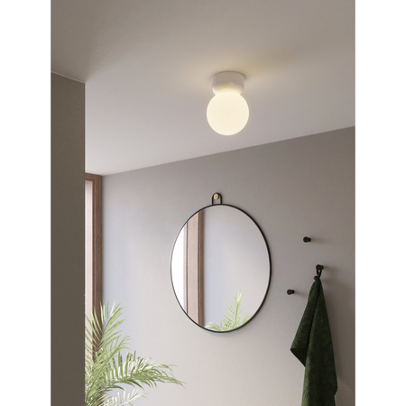 Lampa sufitowa Astro Lyra Ceiling 180 1472004 Biała Szkliwiona Ceramika