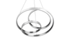 Lampa wisząca Trio 326210107 srebrny