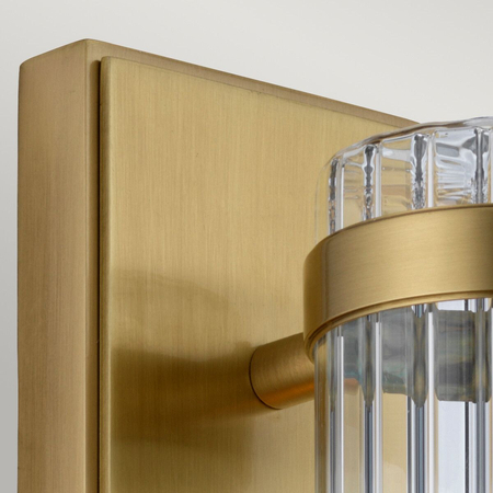 Kinkiet Wellington - 1 źródło światła - Postarzany mosiądz Quintiesse QN-WELLINGTON1-AB