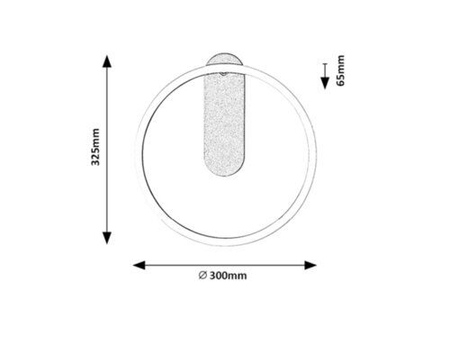 Kinkiet Rabalux Tumnus 71010 srebrny/ szczotkowane aluminium