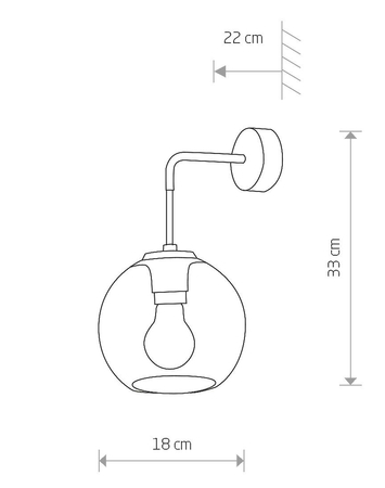Kinkiet Nowodvorski 9132 Vetro