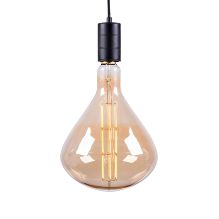 Zawiesie do żarówek Calex Retro E27 Czarne