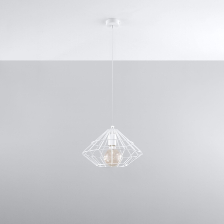 Sollux Lighting Lampa wisząca UMBERTO biała SL.0293