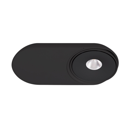 MAXLIGHT C0268 LAMPA SUFITOWA VECTOR 10W CZARNA