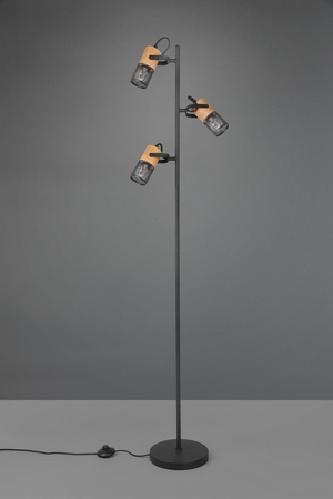 Lampa podłogowa Trio 404300332 czarny