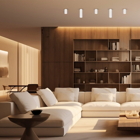 Milagro Genesis Spot 1xGU10 20cm Biały ML0385 BIAŁY