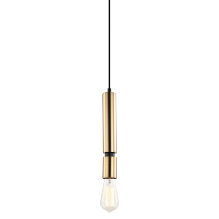 Lampa wisząca Italux Torla PEN-5041-1-BKBR Czarny
