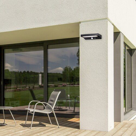 Lampa solarna Rabalux Korana 77023 czarny