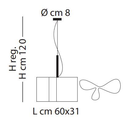Lampa wisząca Sillux SP1051-60S Mugello
