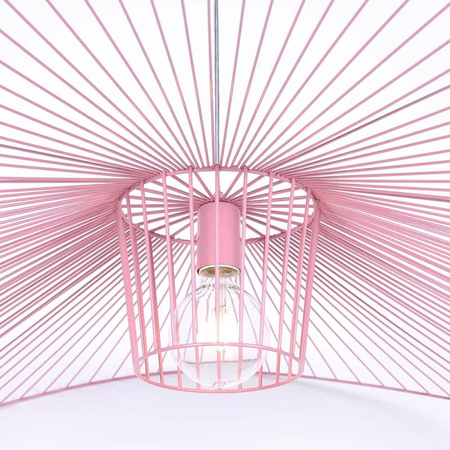 Lampa wisząca KAPELUSZ Kaja KP-21 RÓŻOWY