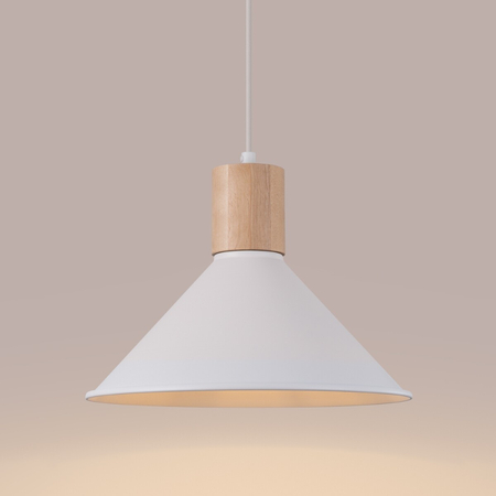 Sollux Lighting Lampa wisząca JAGA biała SL.1319