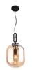 Lampa wisząca Maxlight HONEY P0297 czarny/chrom
