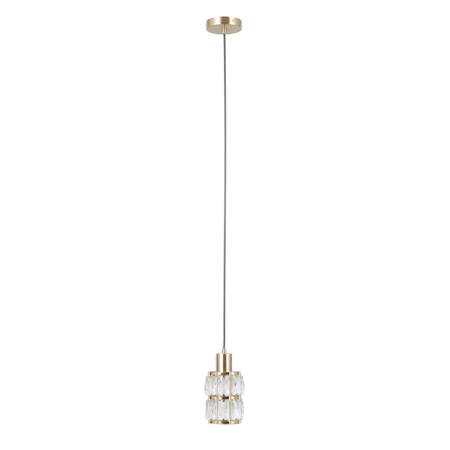 Lampa wisząca Italux Alma PND-40668-1-HBR Złoty