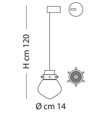 Lampa wisząca Sillux SP7-295 Light Heart