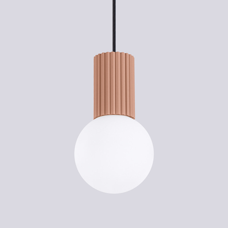 Sollux Lighting Lampa wisząca HALO 1 mocca SL.1734