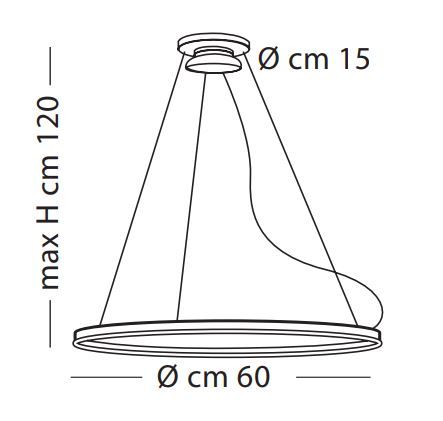 Lampa wisząca Sillux SP8-267 Malè