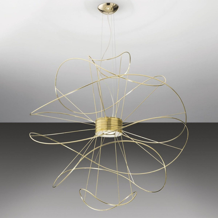 Lampa wisząca Axo Light Hoops 6 Gold