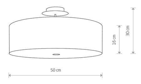 Plafon Nowodvorski 6532 VIVIANE GRAY