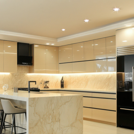 Eko-Light Oczko sufitowe szklane OKRĄGŁE. Kolor: BURSZTYN EKOS207 Bursztynowy