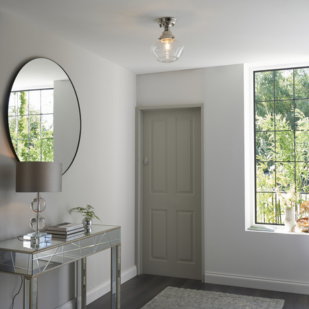 Lampa sufitowa Endon Lighting Camberley 96170 nikiel