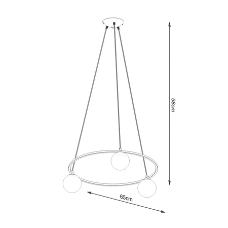 Sollux Lighting Żyrandol YOLI 3 SL.1213