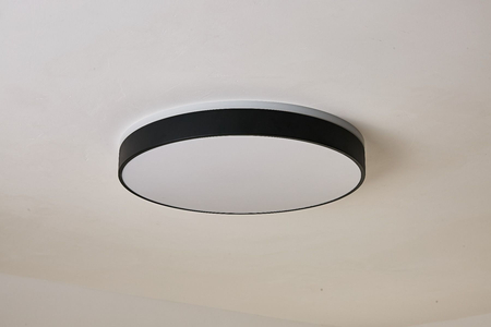 Plafon LED okrągły czarny Abigali 600*65mm 60W 3000K