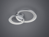 Lampa sufitowa Trio 673810206 srebrny