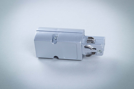 Przyłącze zasilające Greenie do szyn 3-fazowych srebrne - LED PROMOCJA