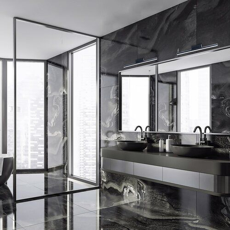 Lampa łazienkowa Rabalux Evan 2167 czarny matowy