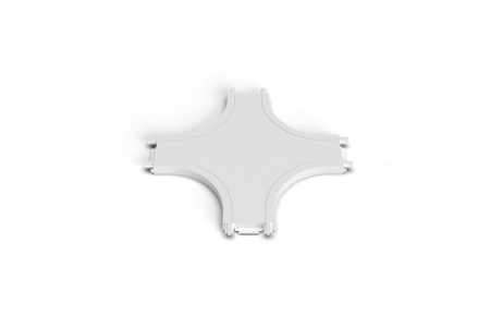 Łącznik szynowy GAMMA TRACK MAGNETIC 5mm X CONNECTORNECTOR WH Azzardo AZ5319 biały