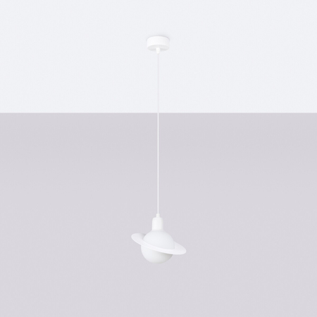 Sollux Lighting Lampa wisząca HYPERION 1 biały SL.1356
