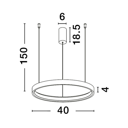 Lampa wisząca Luces Exclusivas LE44321 brązowy i odcienie brązu