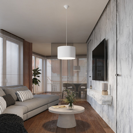 Sollux Lighting Lampa wisząca NOVA 30 biała SL.1403