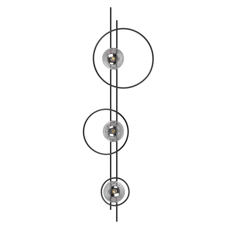 Kinkiet Kaja ASTRA K-5343 grafitowy, czarny