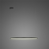 Lampa wisząca Ledowe Okręgi No.1 CO 60cm 3k czarna ściemnialna
