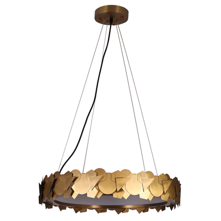 Milagro Lampa wisząca SOHO GOLD 24W LED ML6156 ZŁOTY