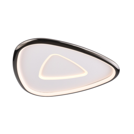 Lampa sufitowa Zuma Line MX3888-1-3WBCT GETAFE LAMPA SUFITOWA BIAŁO-CZARNY CHROM/ WHITE-BLACK CHROME