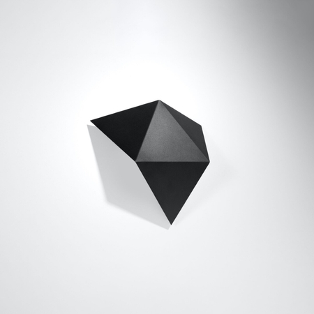 Sollux Lighting Kinkiet SOLIDO czarny SL.0421