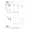 Sollux Lighting Lampa wisząca WEZYR 3 czarna SL.0962