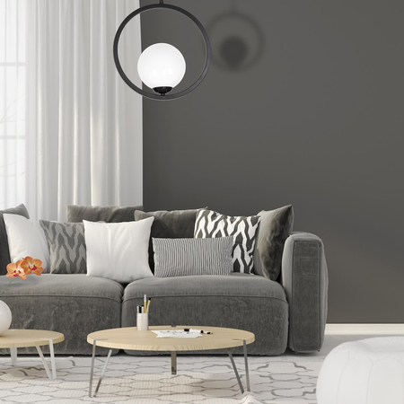 Milagro Lampa wisząca BOSTON 1xE14 MLP5593 CZARNY