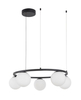 Lampa wisząca Luces Exclusivas UBEDA LE41805 biały/czarny